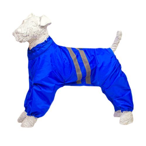 

Комбинезон для собак мужской, Амстафф, теплый, отражающие полосы синий, 45 см, АМЕРИКАНСКИЙ СТАФФОРДШИРСКИЙ ТЕРЬЕР на флисе повышенной прочности для самца СОП