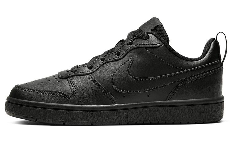 

Кеды унисекс Nike Court Borough Low 2 GS черные 39 EU, Черный, Court Borough Low 2 GS