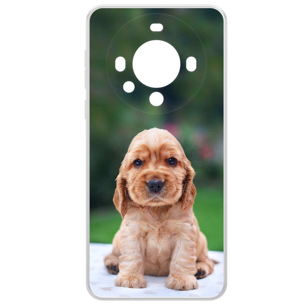 

Чехол-накладка Krutoff Clear Case Щенок кокер-спаниеля для Huawei Mate 60, Прозрачный