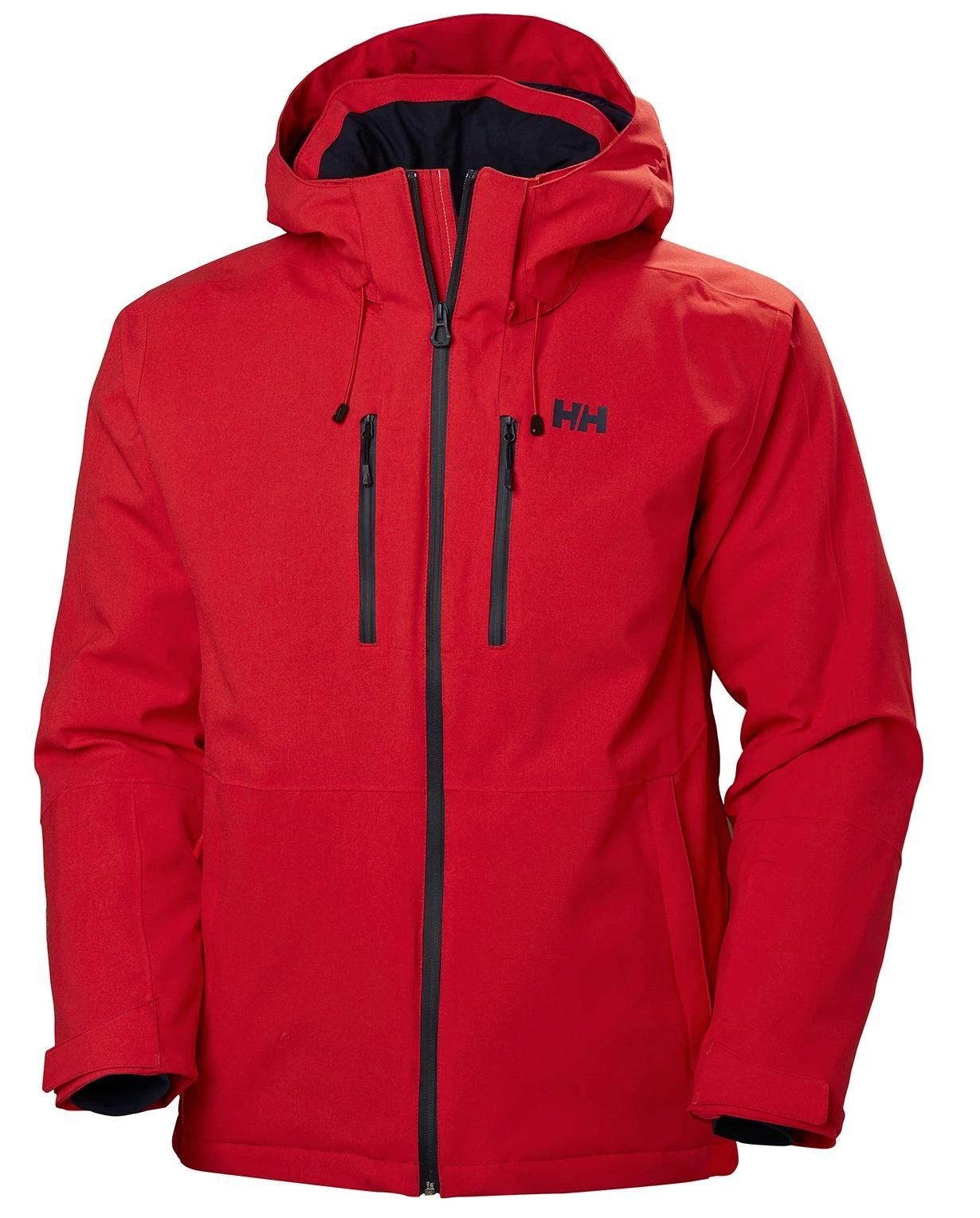 фото Спортивная куртка мужская helly hansen 65598_223 красная 46