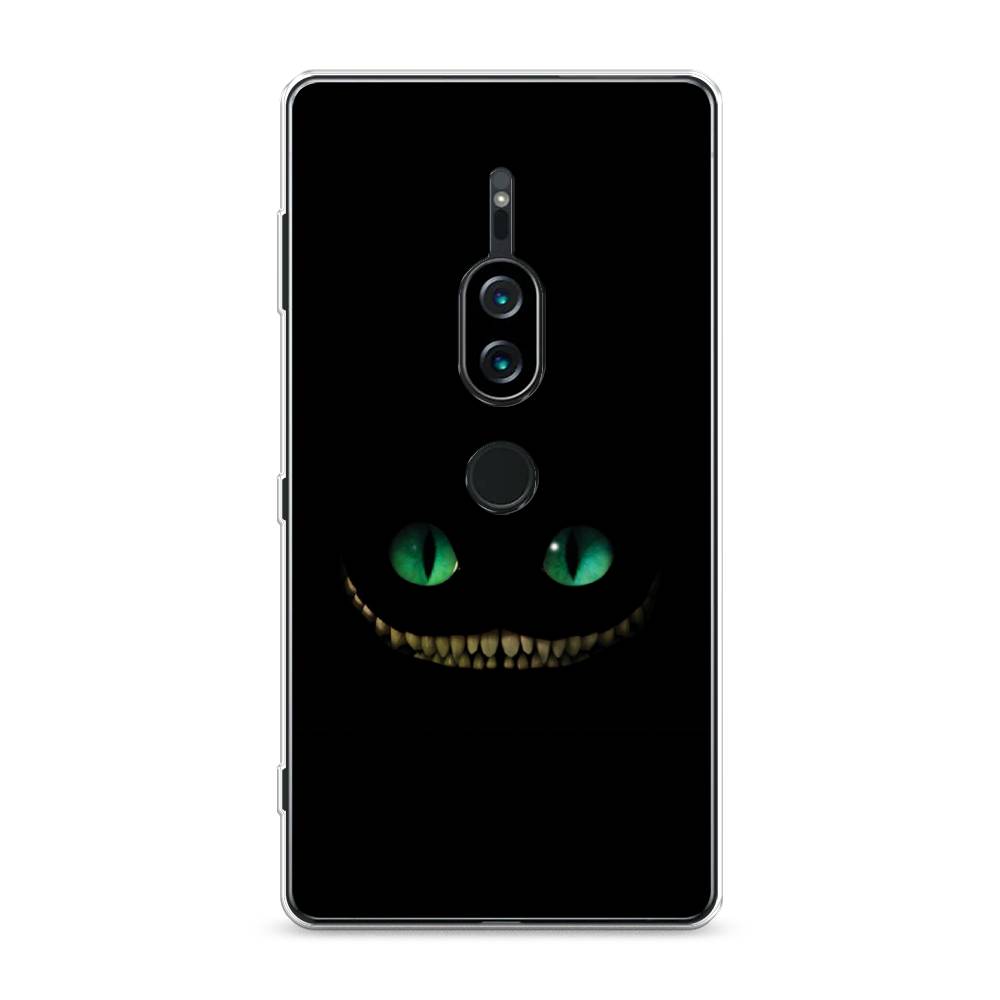 

Силиконовый чехол "Зеленоглазый чеширский кот" на Sony Xperia XZ2 Premium, 53350-10
