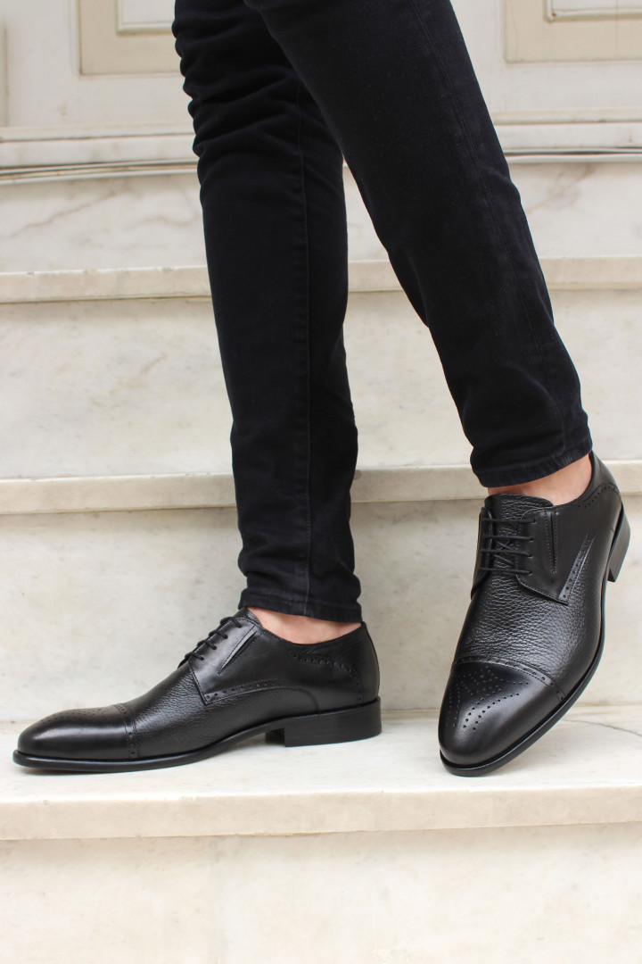 

Туфли мужские FAST STEP 237MA574 черные 39 (доставка из-за рубежа), 237MA574