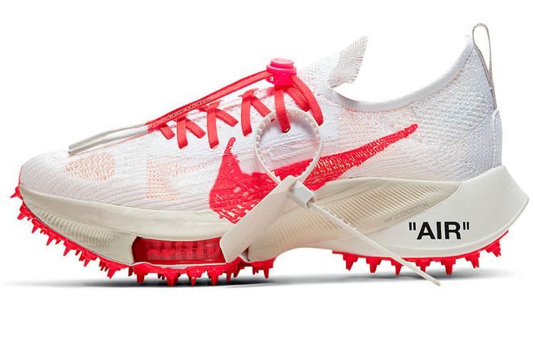 

Кроссовки унисекс Nike OFF-WHITE x Nike Air Zoom Tempo Next белые 40.5 EU, Белый, OFF-WHITE x Nike Air Zoom Tempo Next