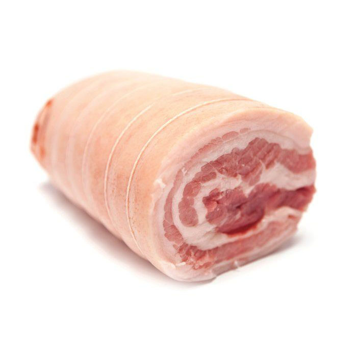 Рулет свиной Лента мясной для запекания охлажденный +-1 кг