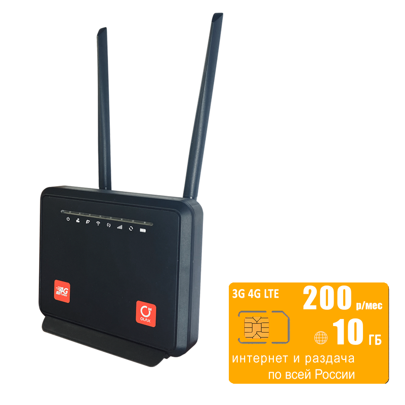 

Wi-Fi роутер с LTE-модулем Olax mc60 (komplekt-mc60-bee-10gb-SG-sb), mc60