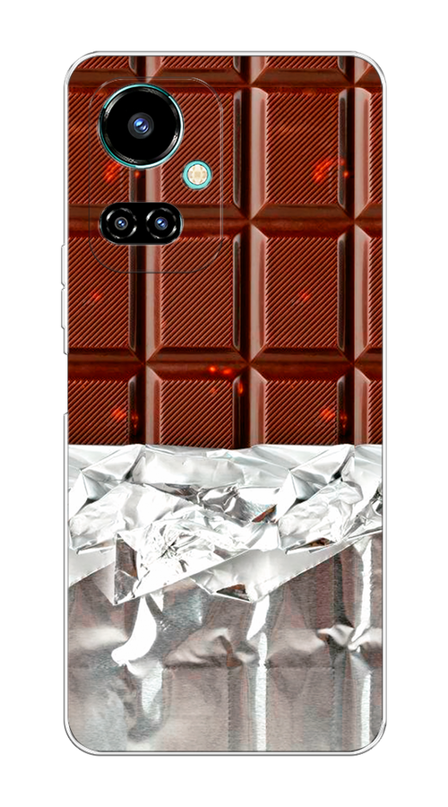 

Чехол на Tecno Camon 19/19 Pro 4G "Шоколад в обертке", Коричневый, 301650-6
