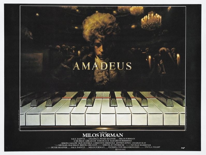 

Постер к фильму "Амадей" (Amadeus) Оригинальный 101,6x76,2 см