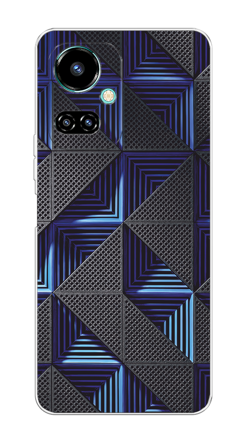 

Чехол на Tecno Camon 19/19 Pro 4G "IBM", Серый;синий, 301650-3