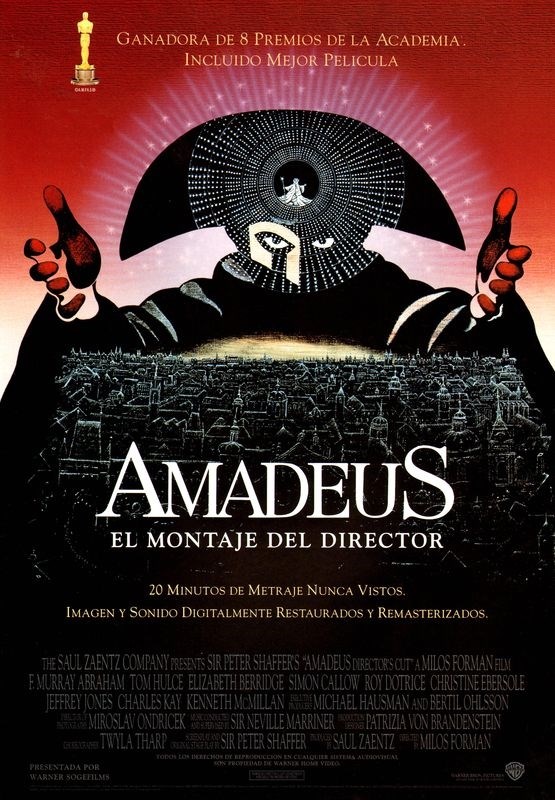 

Постер к фильму "Амадей" (Amadeus) Оригинальный 68,6x99,1 см
