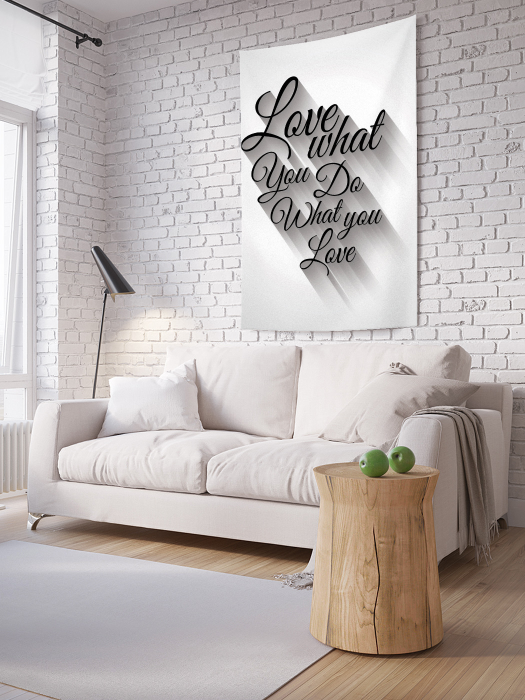 

Вертикальное фотопанно на стену JoyArty Тебя делает то что ты любишь 150x200 см, Тебя делает то, что ты любишь