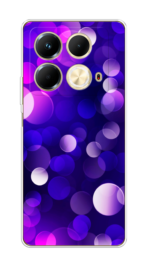 

Чехол на Infinix Note 40 "Абстракция 27", Фиолетовый, 3105850-1