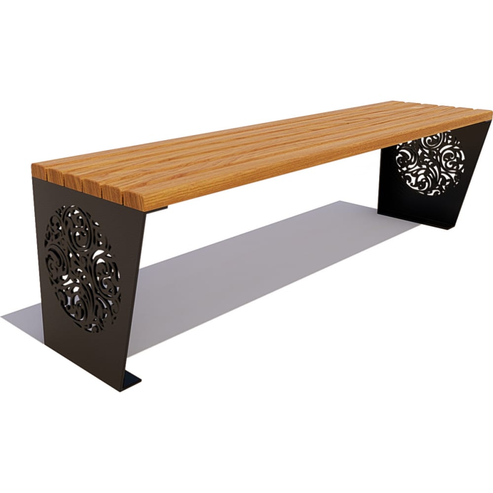 

7 скамеек 77098 77098/б_ин/1,5/9005/c_дуб