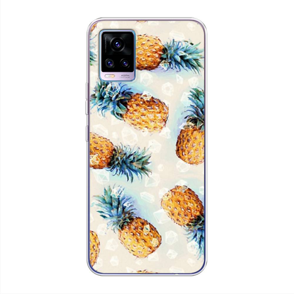 

Чехол Awog на Vivo V20 "Ананасы", Разноцветный, 263350-3