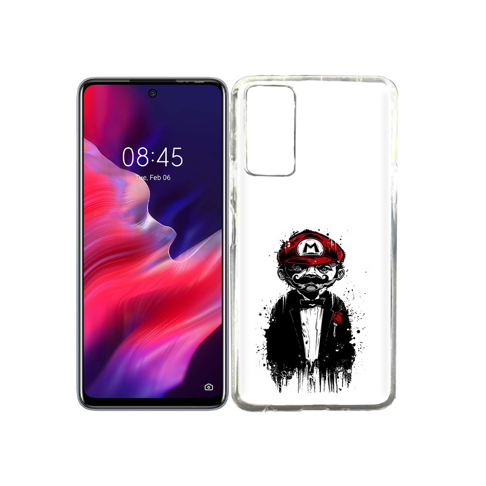 

Чехол MyPads Tocco для Tecno Pova 2 марио, Прозрачный, Tocco