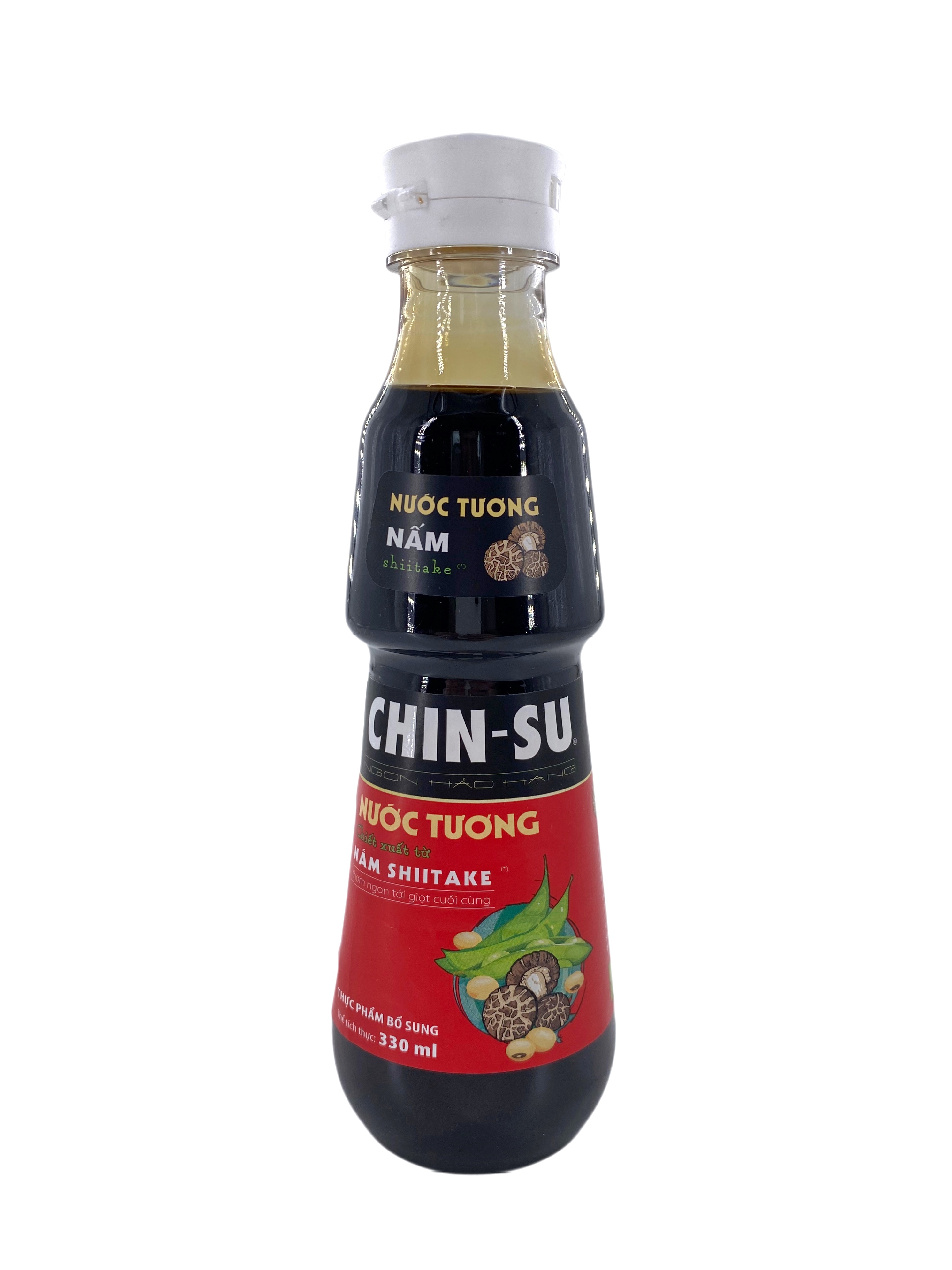 Вьетнамский Соевый соус CHIN-SU с грибами шиитаки, 330 мл