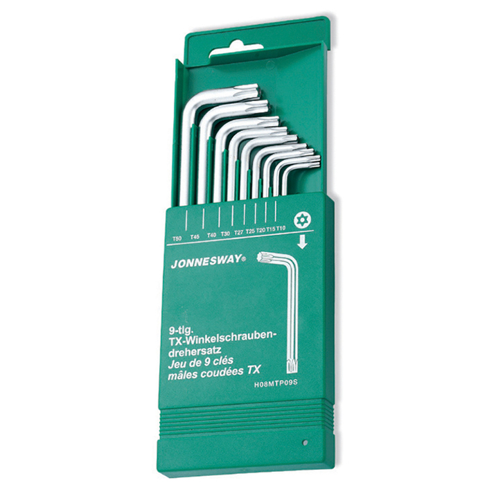 

Ключи имбусовые TORX Т10-Т50 набор 9 шт Jonnesway