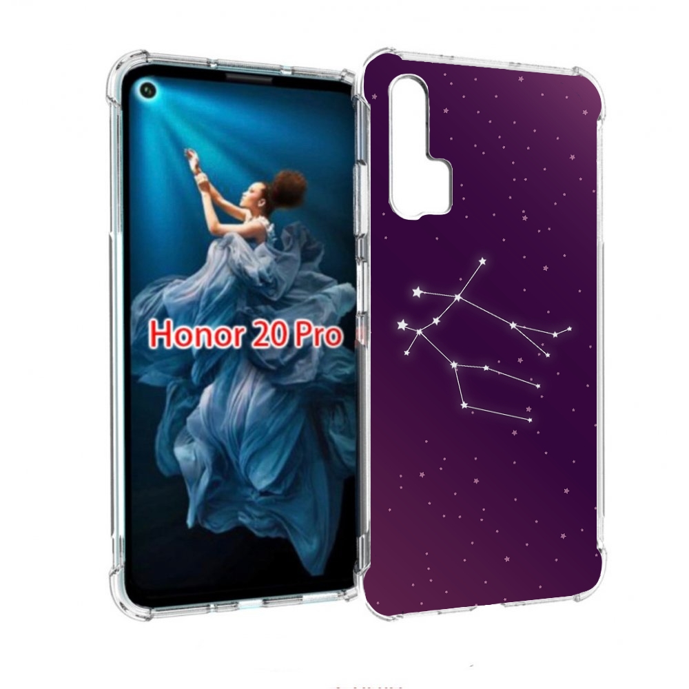 

Чехол бампер MyPads знак-зодиака-близнецы-4 для Honor 20 Pro про, Прозрачный, Tocco