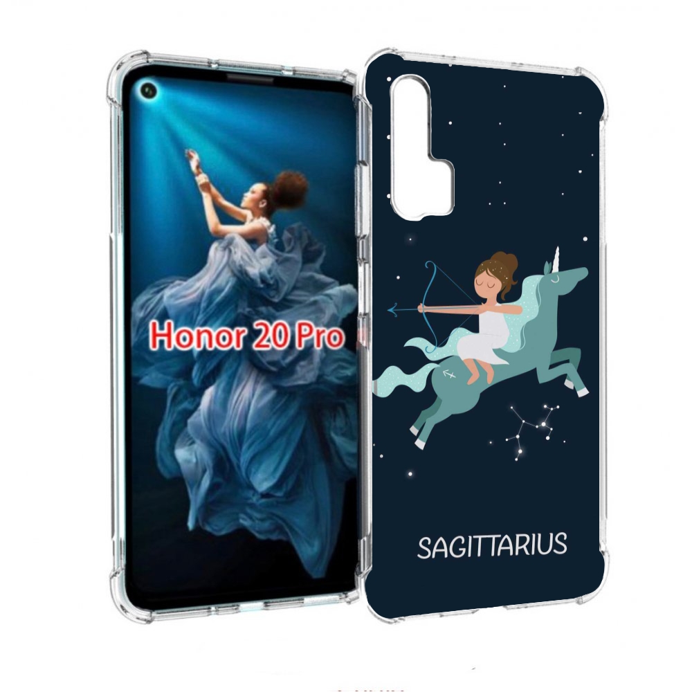 

Чехол бампер MyPads знак зодиака стрелец 5 для Honor 20 Pro прот, Прозрачный, Tocco