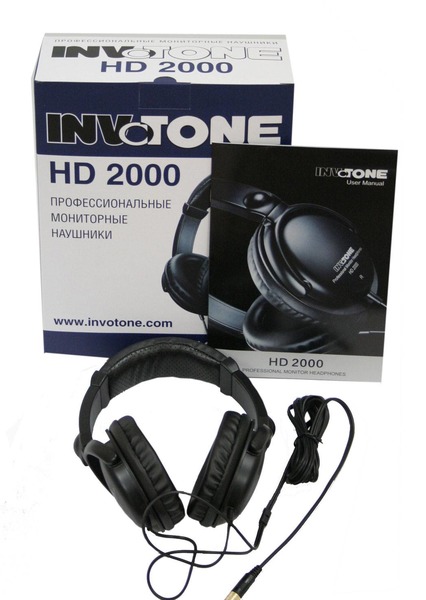 

Наушники мониторные студийные Invotone HD2000