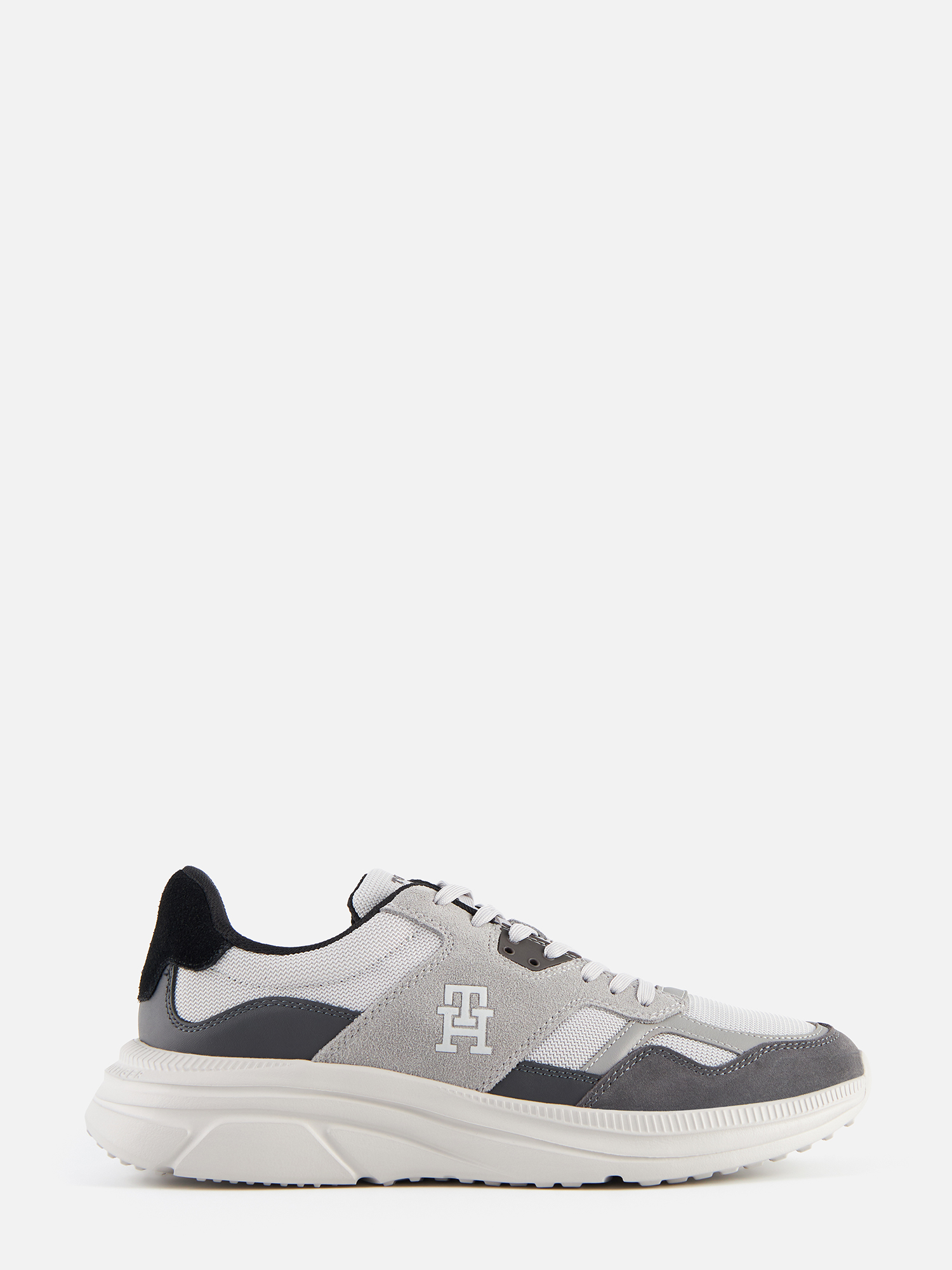 

Кроссовки мужские Tommy Hilfiger FM0FM04878 серые 43 EU, Серый, FM0FM04878