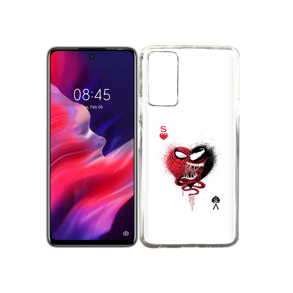 

Чехол MyPads Tocco для Tecno Pova 2 Веном, Прозрачный, Tocco