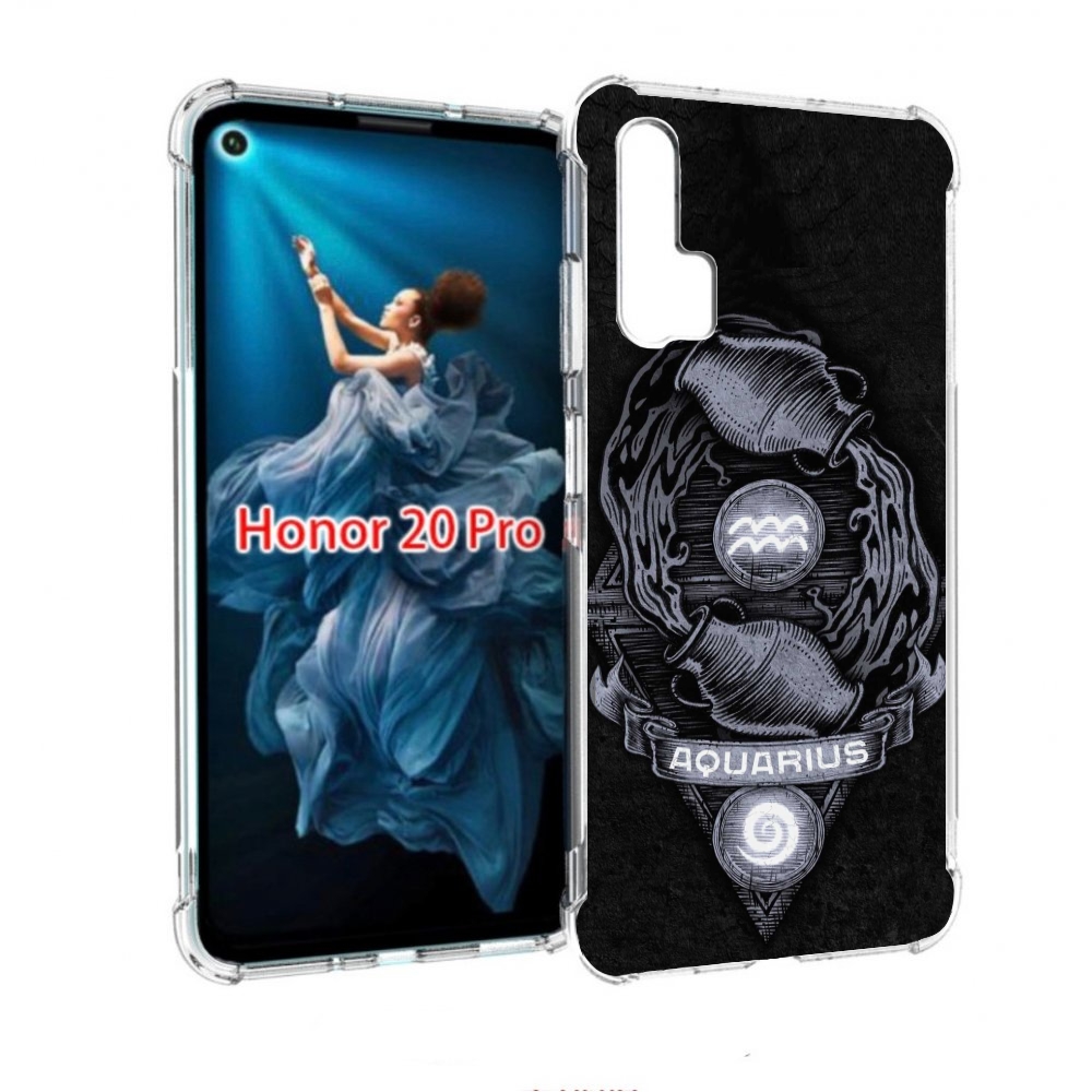 

Чехол бампер MyPads знак зодиака водолеи 6 для Honor 20 Pro про, Прозрачный, Tocco