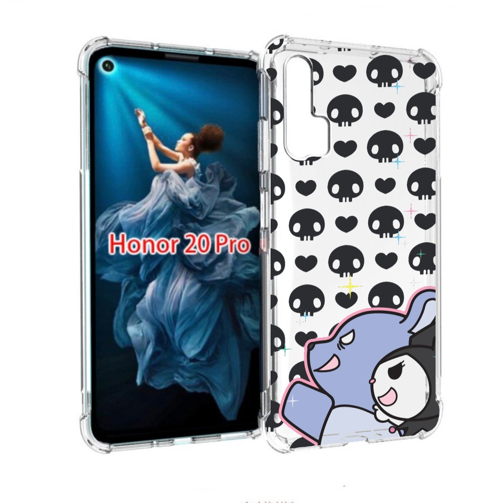

Чехол бампер MyPads злые-мини-животные детский для Honor 20 Pro, Прозрачный, Tocco