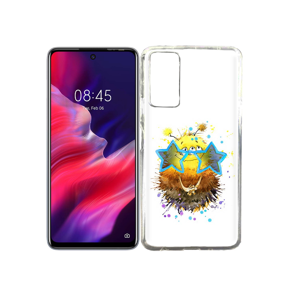 

Чехол MyPads Tocco для Tecno Pova 2 Буня, Прозрачный, Tocco