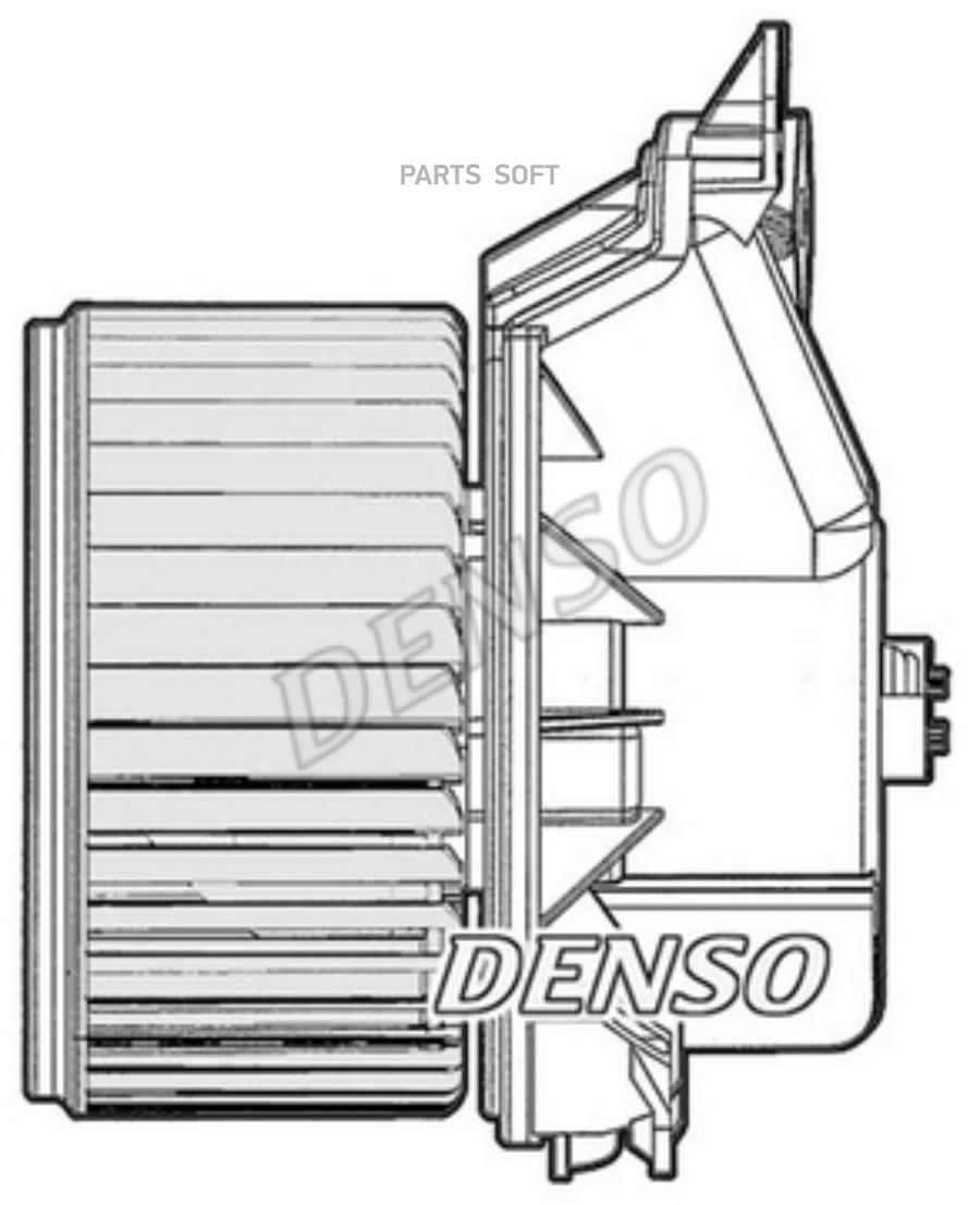 DENSO DEA09045 Вентилятор  1шт