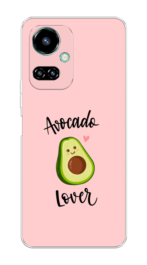 

Чехол на Tecno Camon 19/19 Pro 4G "Avocado lover", Розовый;зеленый, 301650-6