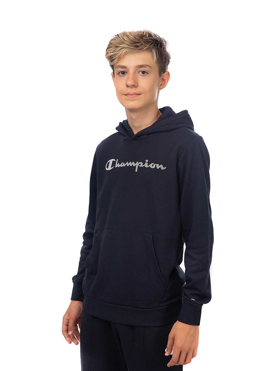 

Толстовка детская Champion Hooded Sweatshirt, синий, 152, Hooded Sweatshirt