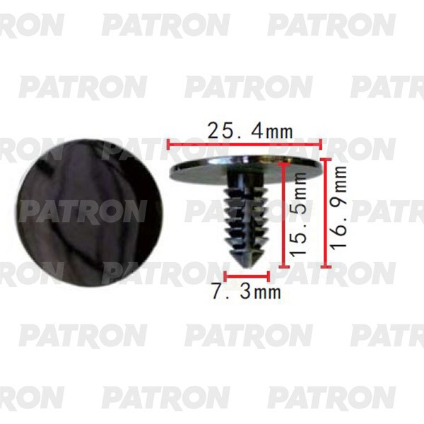 

Клипса Автомобильная PATRON P372138