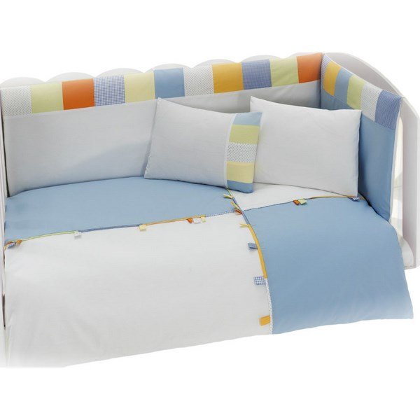 Комплект постельного белья Kidboo Loony цвет: голубой, 3 предмета, арт. KIDB