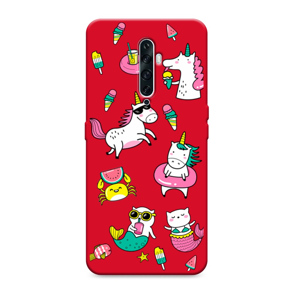

Чехол Awog на Oppo Reno 2Z "На отдыхе", Разноцветный, 251853-1