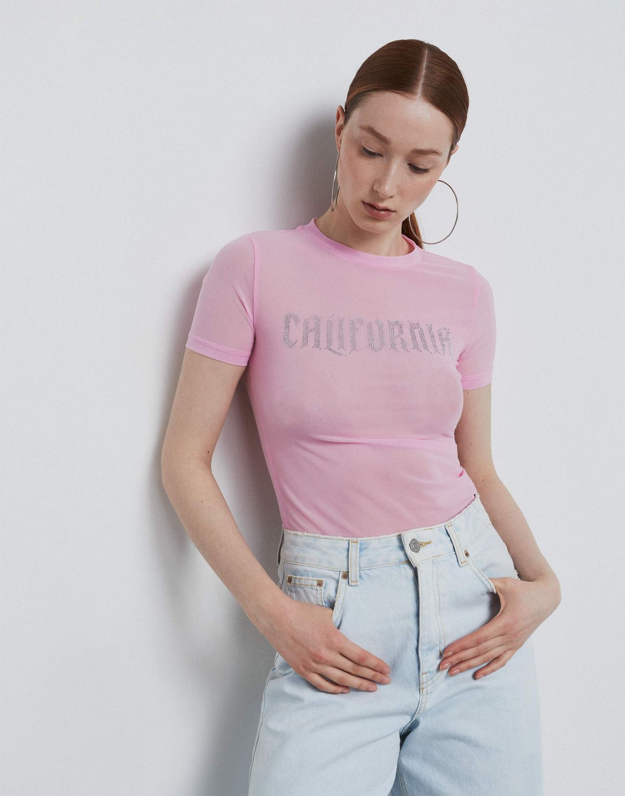 

Футболка женская Gloria Jeans GKT022980 розовый L/170, GKT022980