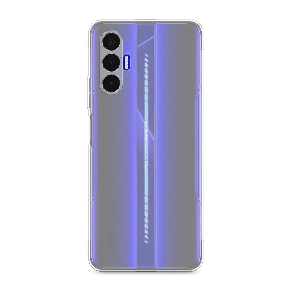 

Чехол для Tecno Pova 3 прозрачный, 301550-6