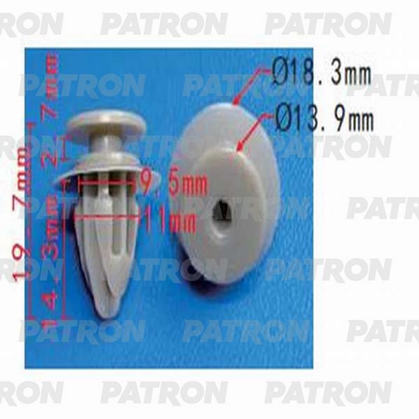 

Клипса Автомобильная PATRON P371325
