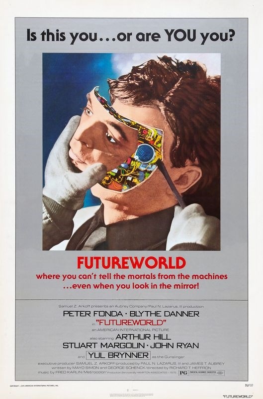 

Постер к фильму "Мир будущего" (Futureworld) Оригинальный 50,8x76,2 см