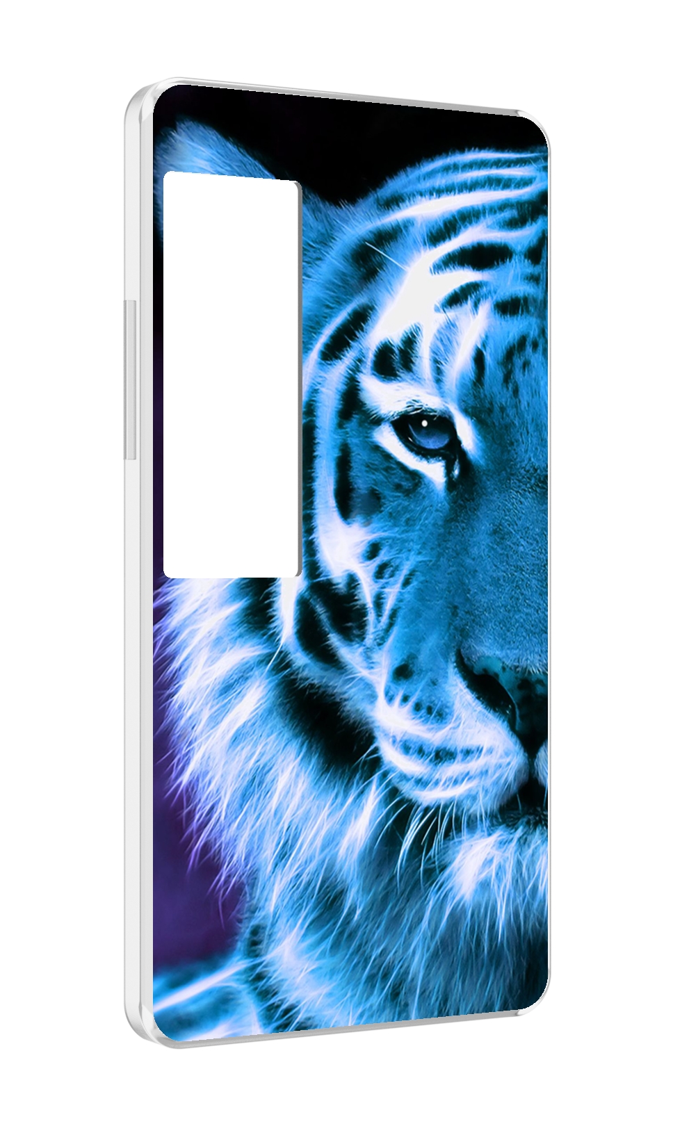 

Чехол MyPads Половина-тигра мужской для Meizu Pro 7 Plus, Прозрачный, Tocco