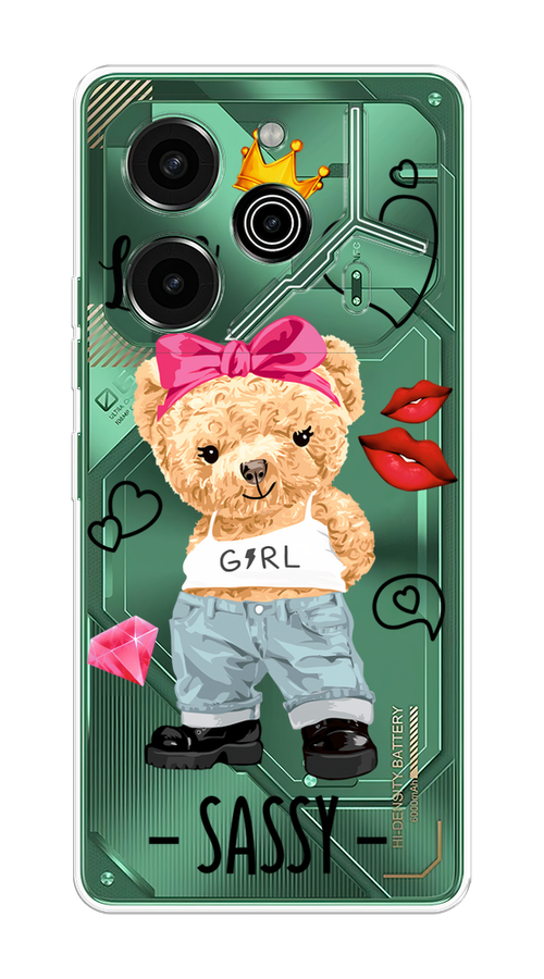 

Чехол на Tecno Pova 6 Pro 5G "Sugar Mommy", Голубой;белый;розовый, 305250-1