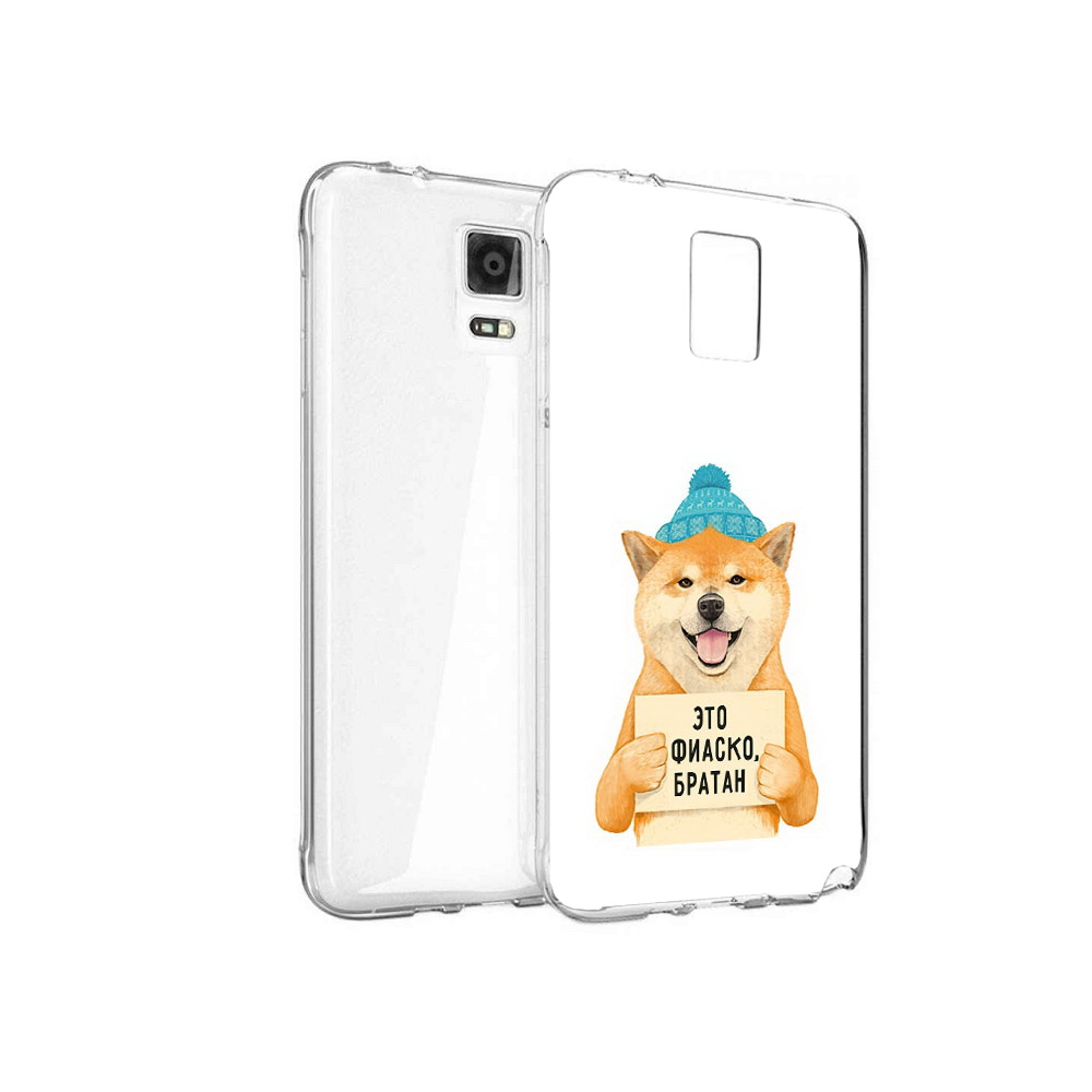 Чехол MyPads Tocco для Samsung Galaxy Note 4 фиаско