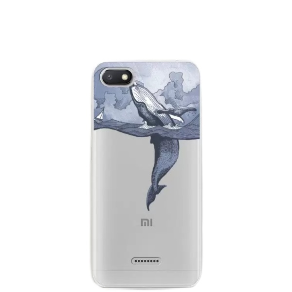 

Силиконовый чехол Epik RosCase для Xiaomi Redmi 6A, Прозрачный, RosCase