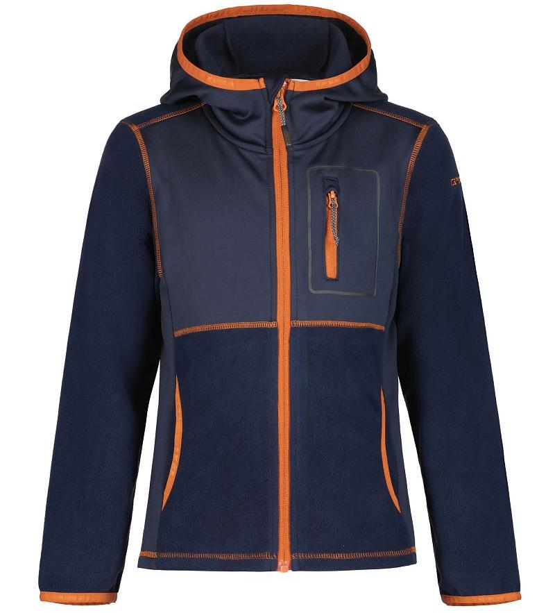 Толстовка детская Icepeak Leander Jr, цвет dark blue, 128