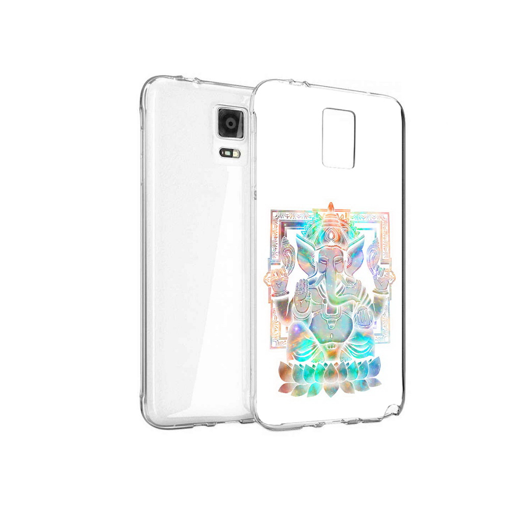

Чехол MyPads Tocco для Samsung Galaxy Note 4 умный слон, Прозрачный, Tocco
