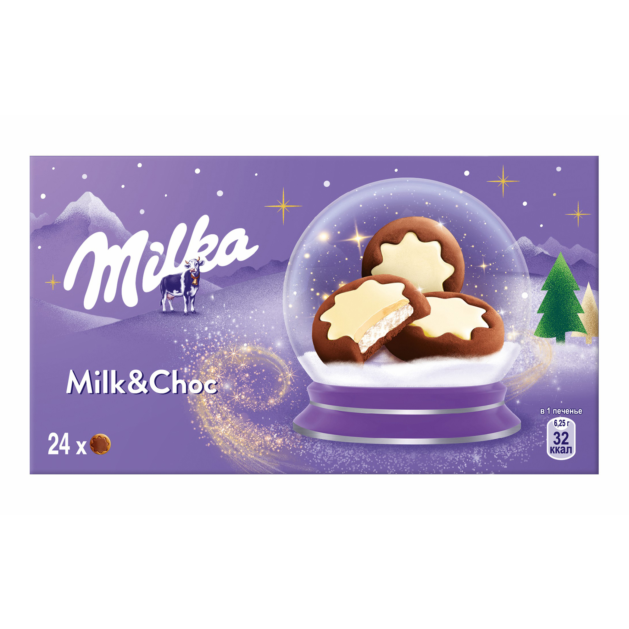 

Печенье Milka молочное глазированное с какао 150 г