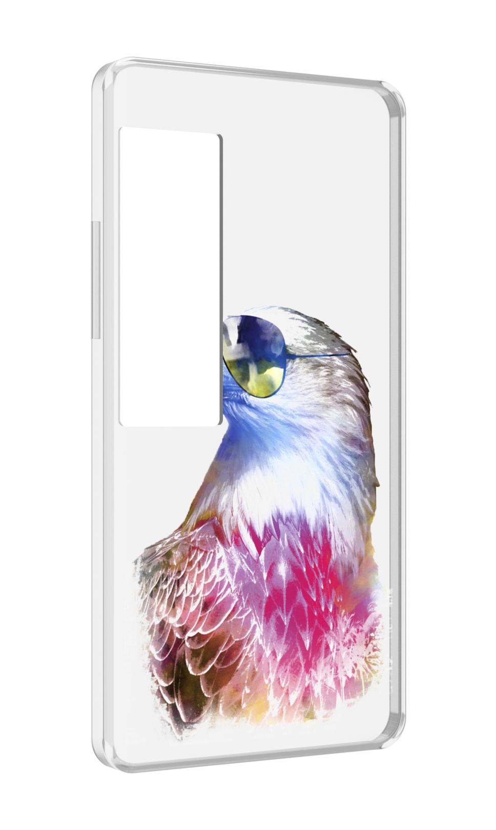 

Чехол MyPads Орел в очках для Meizu Pro 7 Plus, Прозрачный, Tocco