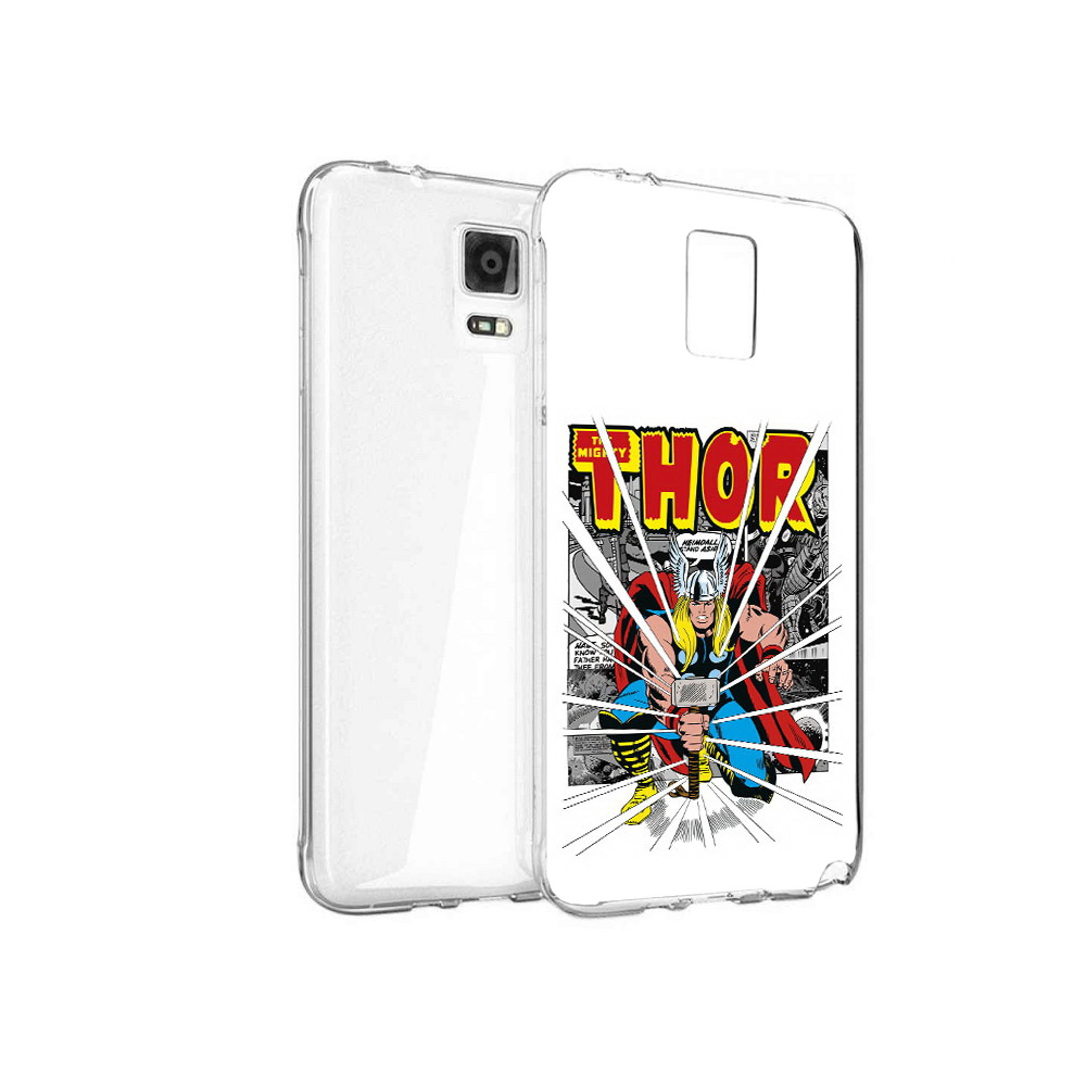 

Чехол MyPads Tocco для Samsung Galaxy Note 4 тор рисунок, Прозрачный, Tocco