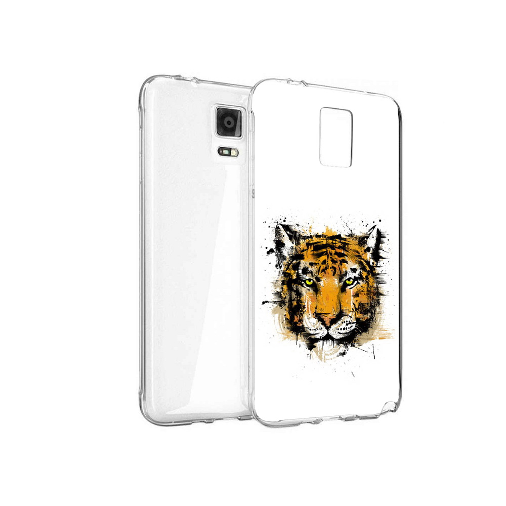 

Чехол MyPads Tocco для Samsung Galaxy Note 4 тигруля, Прозрачный, Tocco