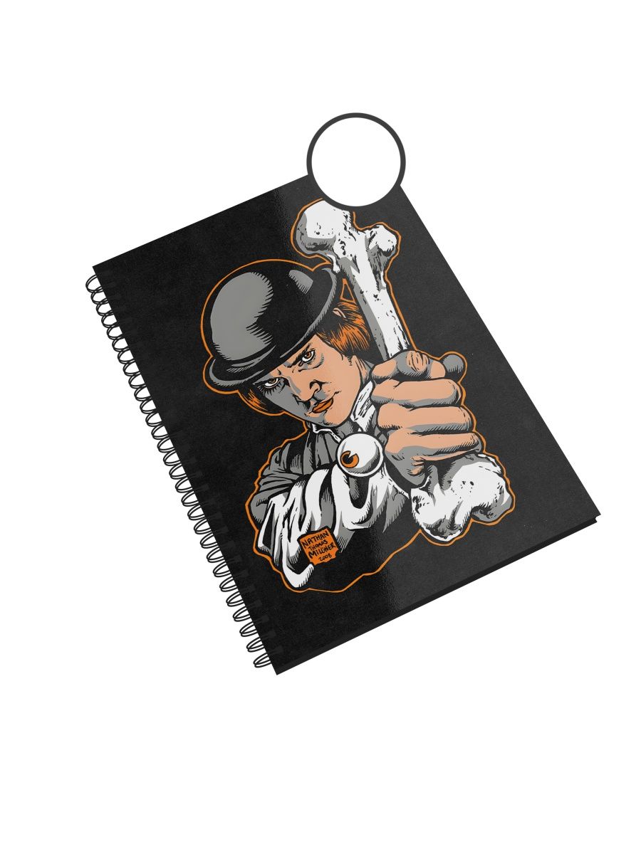 

Блокнот Каждому Своё "Заводной апельсин/Clockwork Orange" NP-FMZA1-A4/1 A4 48л, NP-FMZA1-A4/1