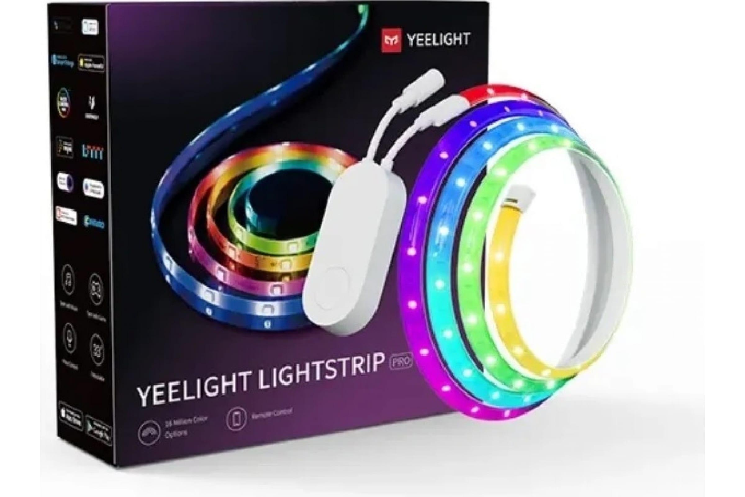 Светодиодная лента Yeelight YLDD005 2 м разноцветный/RGB